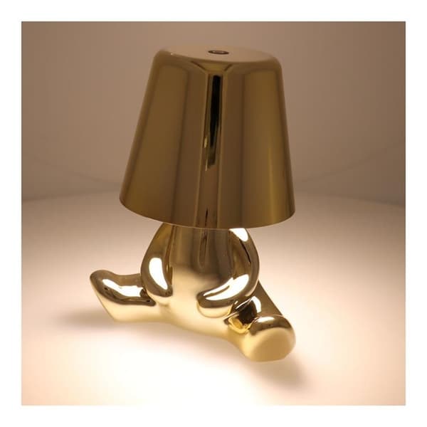 Sengebordlampe GOLD MAN Seat (model 7) MLTL Guld