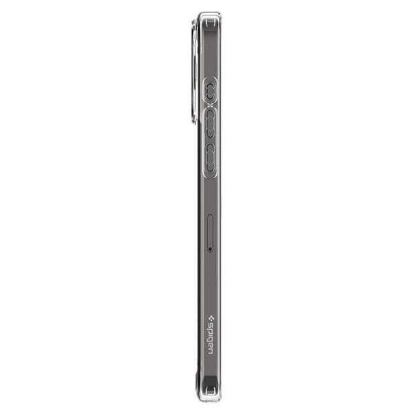 Spigen Mobilskal till iPhone 15 Pro Crystal Hybrid - Transparent Transparent