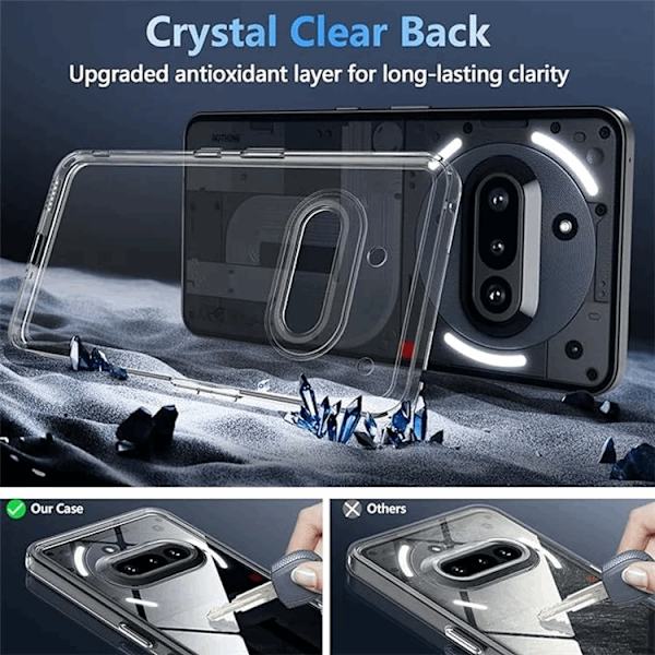 Mobilskal till Nothing Phone (3a) TPU Shockproof - Clear