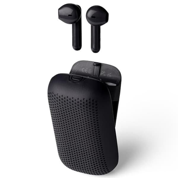Lexon In-Ear Høretelefoner Bluetooth Speakerbuds LA127N - Sort Svart