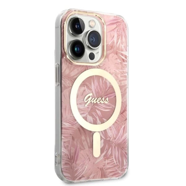 Guess Mobilskal till iPhone 14 Pro MagSafe MagSafe Jungle