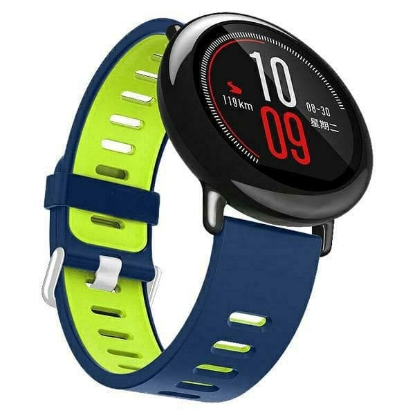 Beline Galaxy Watch 46mm Silikone Armbånd - Blå/Grøn