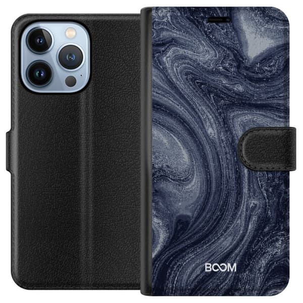 Pungcover til Apple iPhone 13 Pro med Midnight Stone