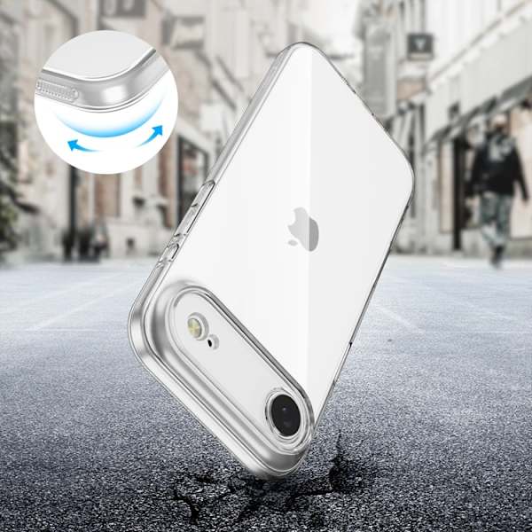 Tech-Protect Mobilskal till iPhone Air Flexair - Clear Transparent