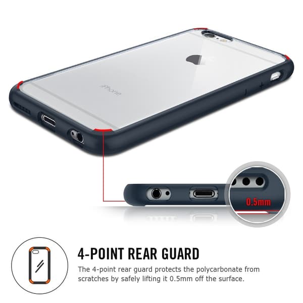 SPIGEN Ultra Hybrid skal till Apple iPhone 6(S) Plus (Gold) Guld