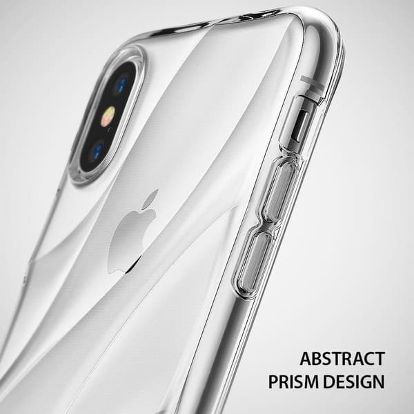 Ringke Flow Cover til Apple iPhone XS / X - Clear Transparent