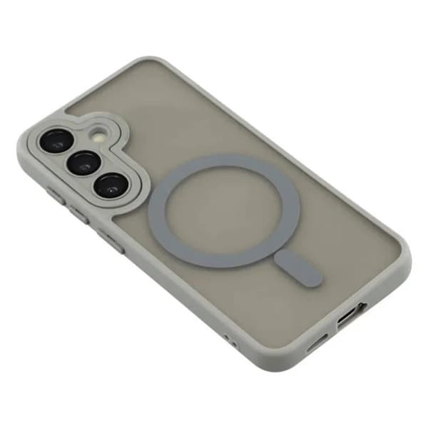 WANLONFENG Mobilskal för Samsung Galaxy S26 Plus Shockproof Magnetiskt Plast Grå