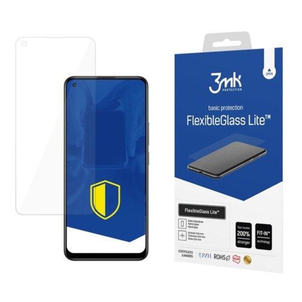 3MK FlexibleGlass Lite Hybridglas Skärmskydd Realme 8 5G