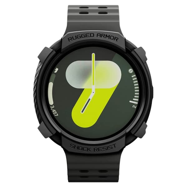 Spigen Galaxy Watch 8 (40mm) Etui Rugged Armor - Sort Svart