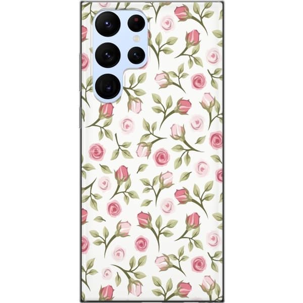 Mobilcover til Samsung Galaxy S22 Ultra 5G med Blomstret