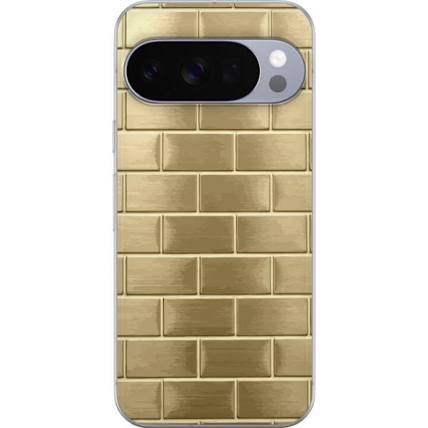 Mobilskal till Google Pixel 10 Pro med Gyllene Murstenar