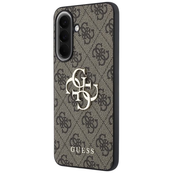 Guess Mobilskal För Galaxy A37 5G Läder 4G Metal Logo - Brun Brun