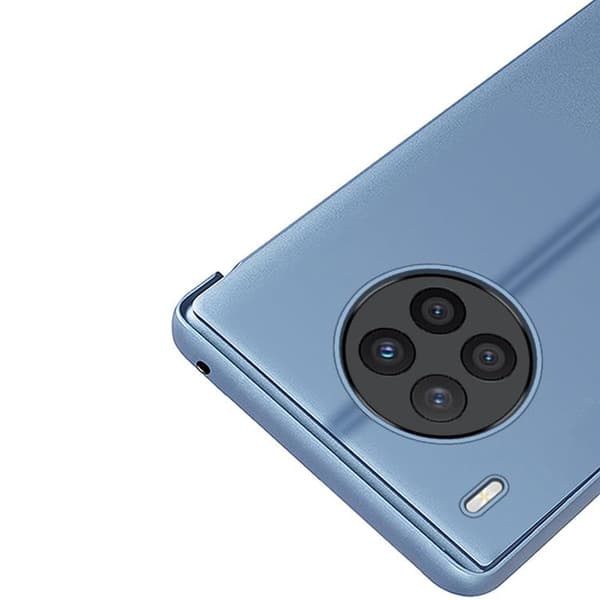 Huawei Nova 8i Fodral Clear View Flip - Svart Black