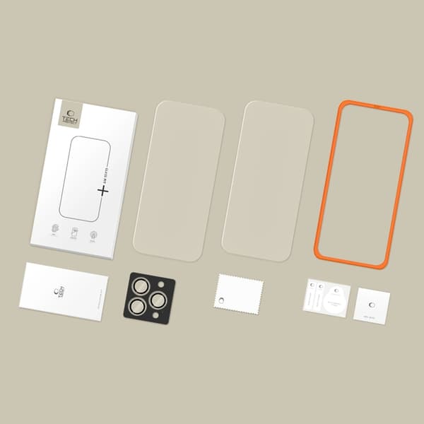 Tech-Protect [3-Pack] iPhone 17 Härdat Glas Skärmskydd Transparent