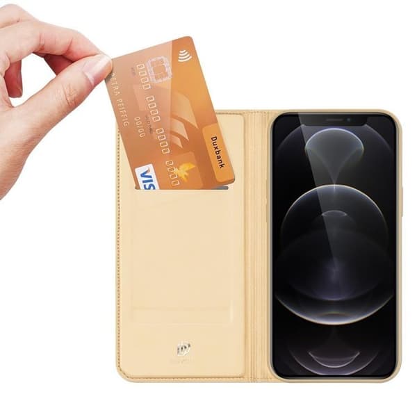 Dux Ducis Skin Series -kotelo iPhone 13 Prolle - Kulta Guld