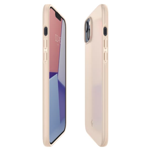 Spigen iPhone 14 Plus Cover Thin Fit - Sand Beige Beige