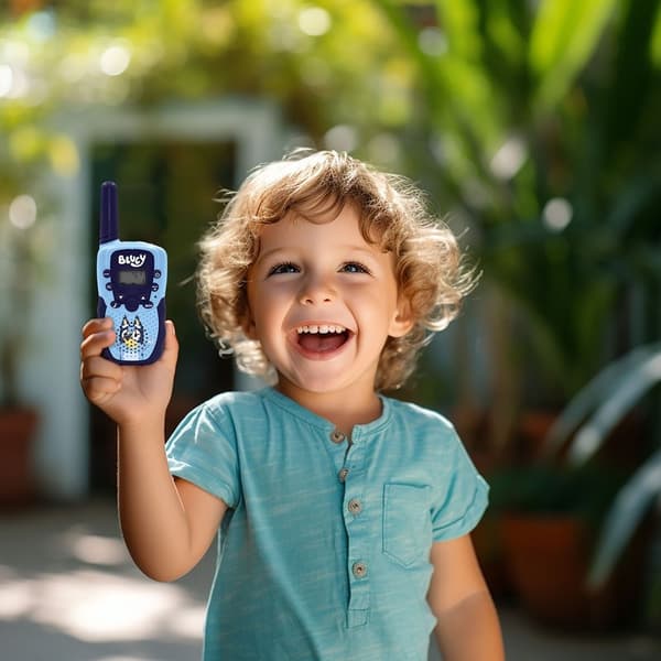 BLUEY Digital Walkie Talkie  up to 1000m Range LCD
