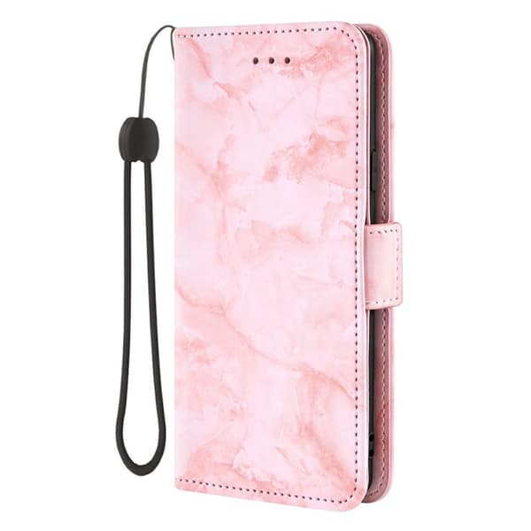 Plånboksfodral för Samsung Galaxy S26 Plus Konstläder Stativ - Rosa