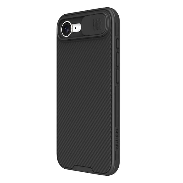 Nillkin telefontaske til iPhone 16e Magsafe magnetisk CamShield Pro Svart