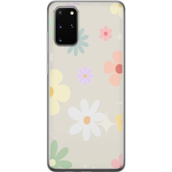 Mobilskal till Samsung Galaxy S20+ med fejdande blommor