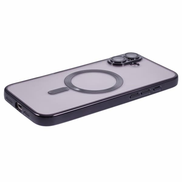 X-LEVEL Mobilskal till iPhone 16 Plus Magnetiskt TPU Svart