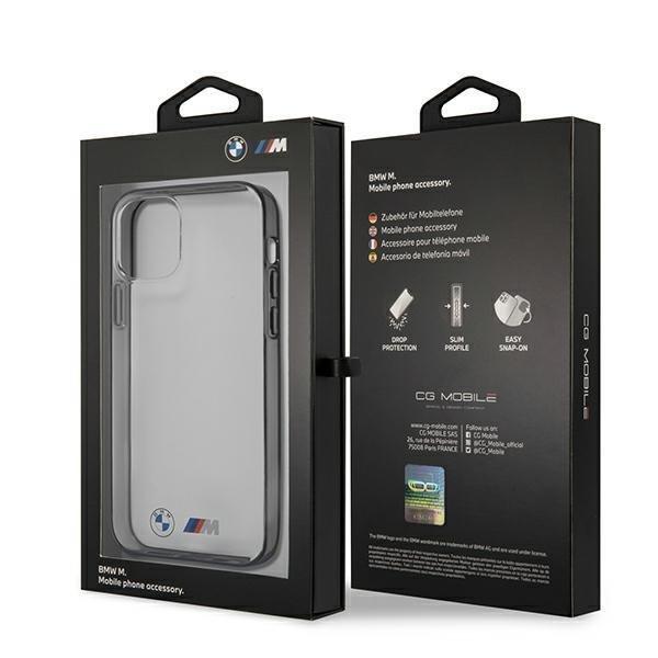 BMW Sandblast Cover iPhone 12 mini - Gennemsigtig