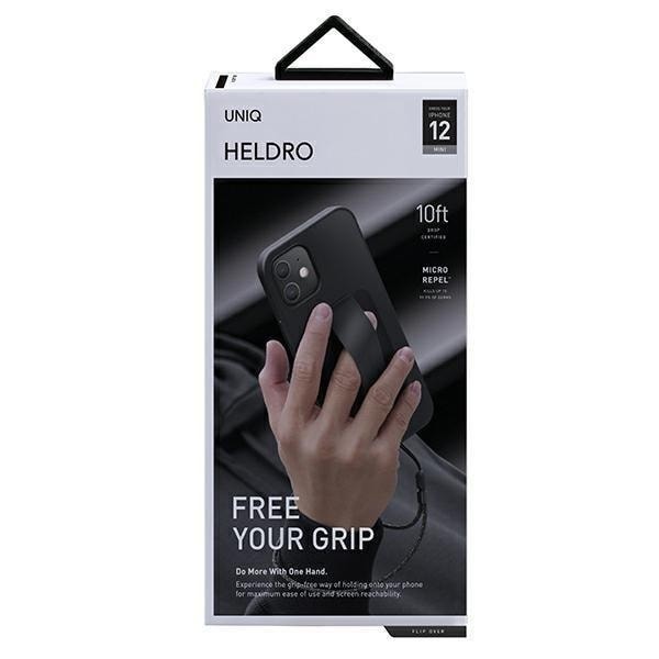 UNIQ Heldro Skal iPhone 12 mini - Svart Svart