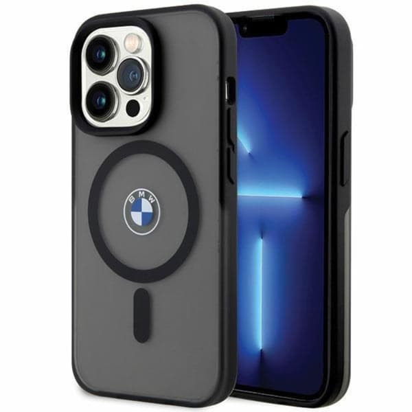 BMW iPhone 14 Plus Mobilskal Magsafe Signature - Sort Black