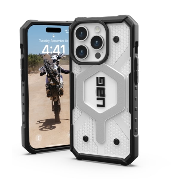 UAG iPhone 15 Pro -mobiilikotelo Magsafe Pathfinder - Ice