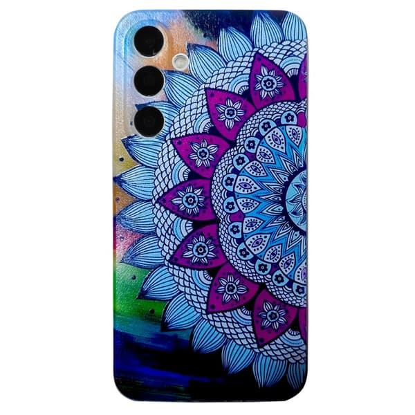 Mobilskal till Samsung Galaxy S26 Mönstertryck Plast - Mandala Blomma