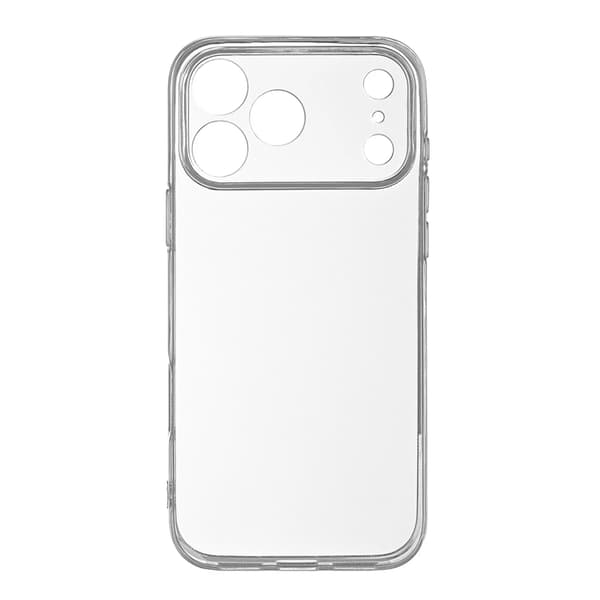 ONSALA Telefontaske til iPhone 17 Pro Max Genanvendt TPU - Gennemsigtig Transparent