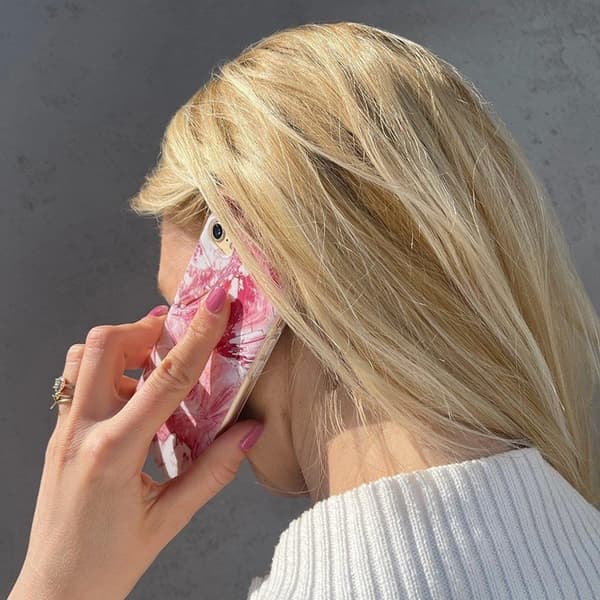 Wozinsky Telefontaske til Galaxy S22 Ultra Marmor - Hvid Vit