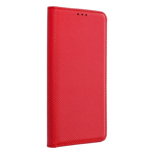 Motorola Moto Edge 40 -lompakkokotelo Smart - punainen