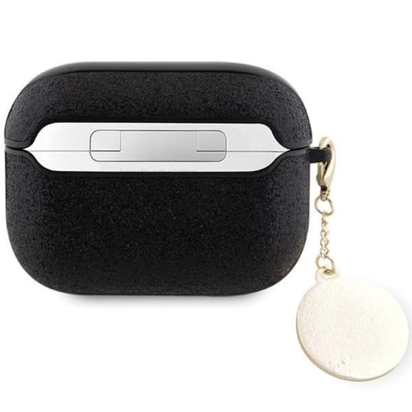 Guess AirPods Pro 2 Skal Fixed Glitter Heart Diamond Charm