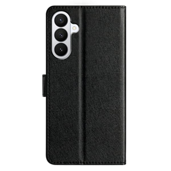 Samsung Galaxy S26 Pro Plånboksfodral Konstläder Folio Magnetlås - Svart