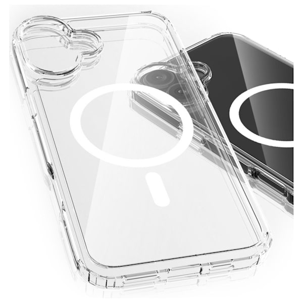 3MK Mobilskal till iPhone 16 MagSafe Armor - Clear