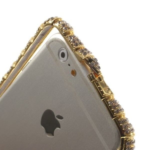 Snake Head Bumper till iPhone 6 / 6S  - Guld Gul