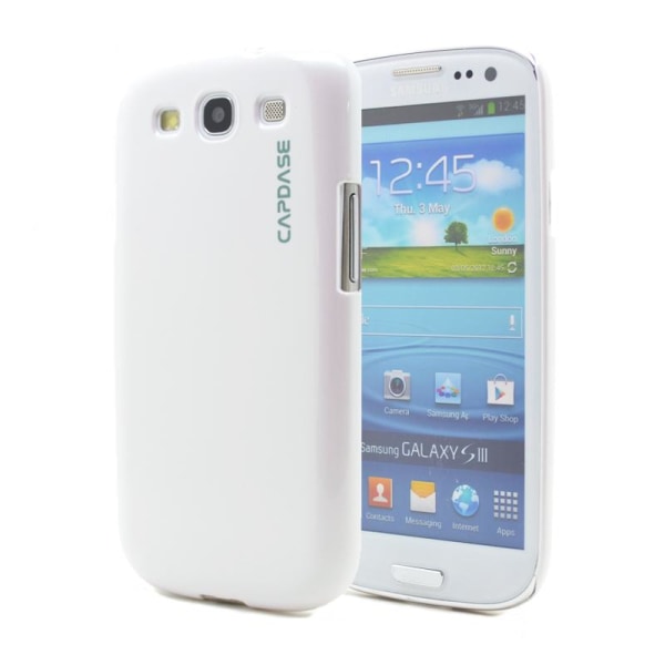 CAPDASE Kuori Samsung Galaxy S3 i9300 (Valkoinen) + Näytönsuoja White