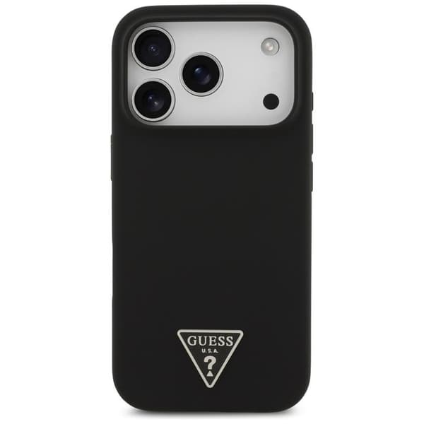 Guess Mobilskal till iPhone 18 Pro Max/17 Pro Max MagSafe Silikon Logo - Svart Svart