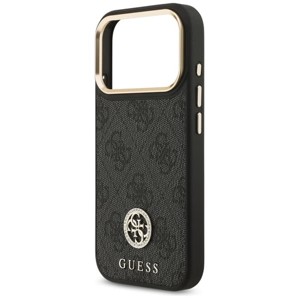 Guess Mobilskal till iPhone 17 Pro Max Magsafe Strass Logo - Svart Svart