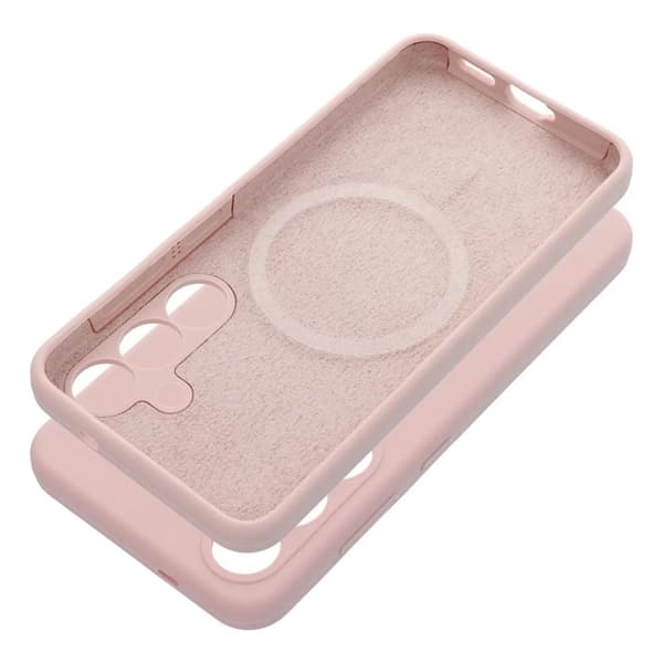 Mobilskal För Galaxy S26 Plus Magsafe Silikon - Powder Rosa Rosa