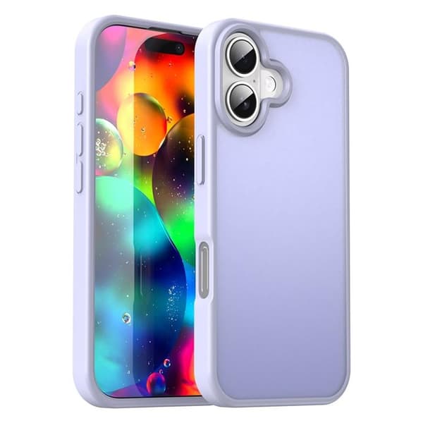 Mobilskal till iPhone 17 Skin Touch Matte - Lila Lila