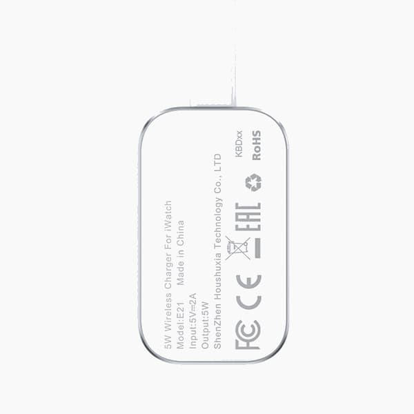 Acefast E21 5W Trådlös Laddare för Apple Watch - Silver Silver