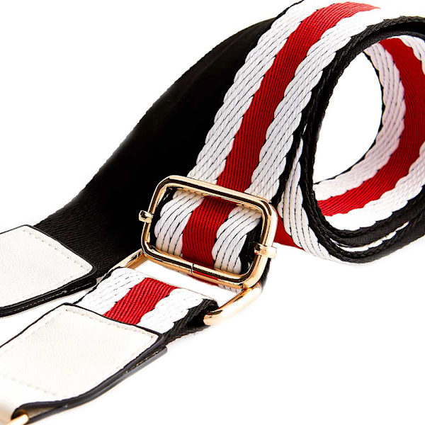 Boom Axelrem - Strap RödVit Röd