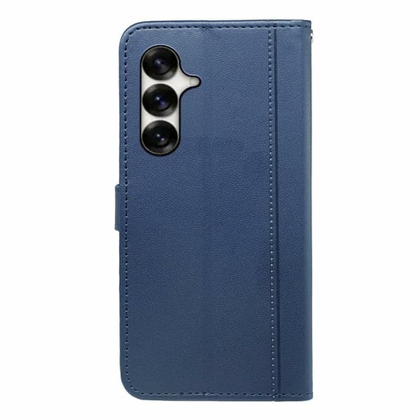 Plånboksfodral för Samsung Galaxy S26 Plus Magnetiskt Konstläder - Blå