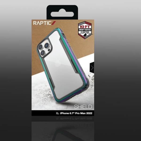 Raptic iPhone 14 Pro -kotelo Magsafe X-Doria Shield Armored - Opaali