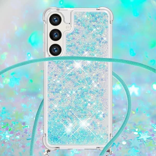 Mobilskal för Samsung Galaxy S26 Plus TPU med snodd - Blå