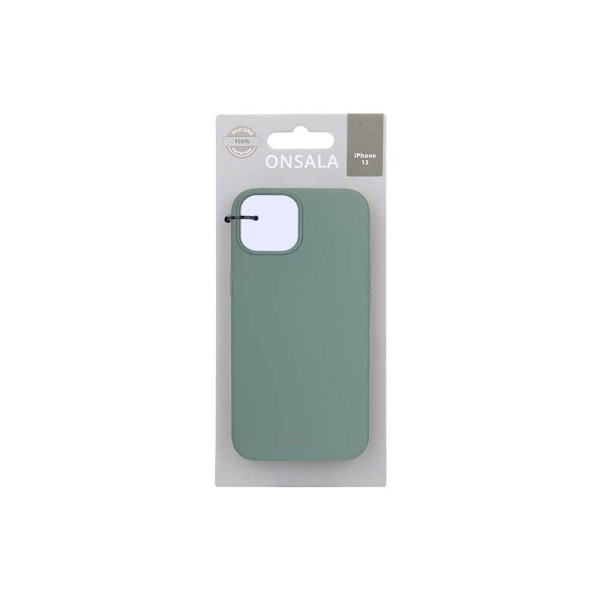 Onsala Silikon Pine Skal iPhone 13 - Grön Grön