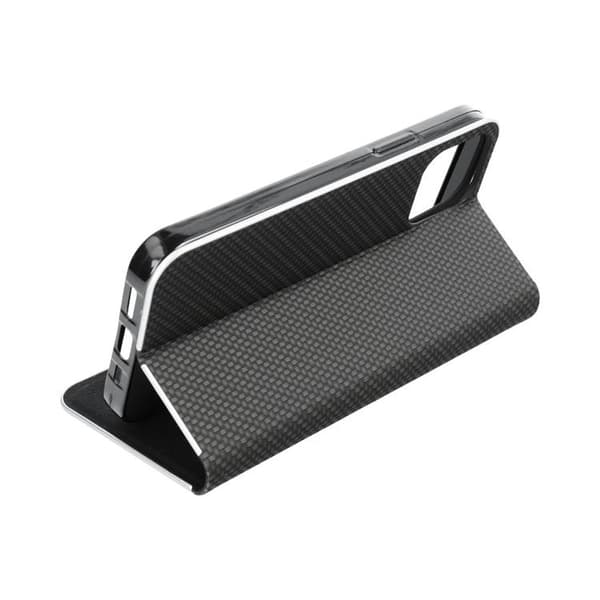 Galaxy A55 Plånboksfodral Luna Carbon - Svart Black
