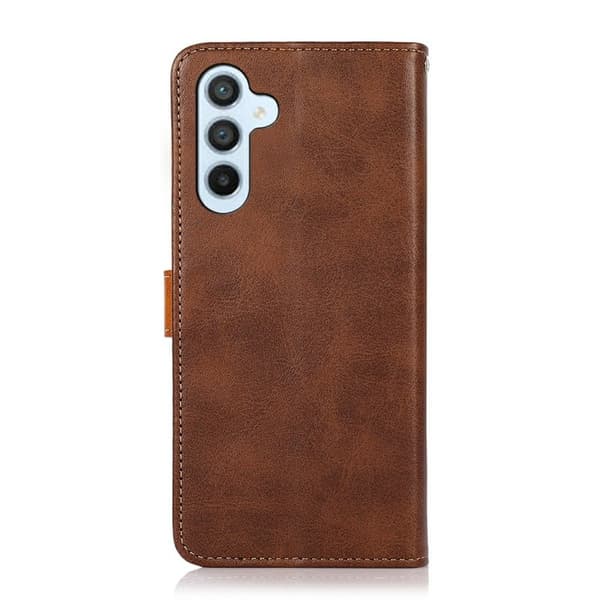 KHAZNEH för Samsung Galaxy S26 / S26 Pro Plånboksfodral Konstläder - Brun